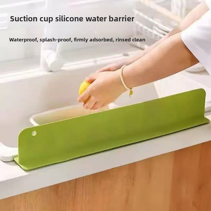 PurePrep Sink Splash Guard on a counter