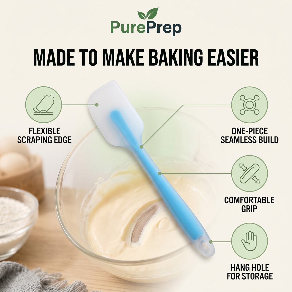 PurePrep™ Silicone Spatulas — Build Your Set
